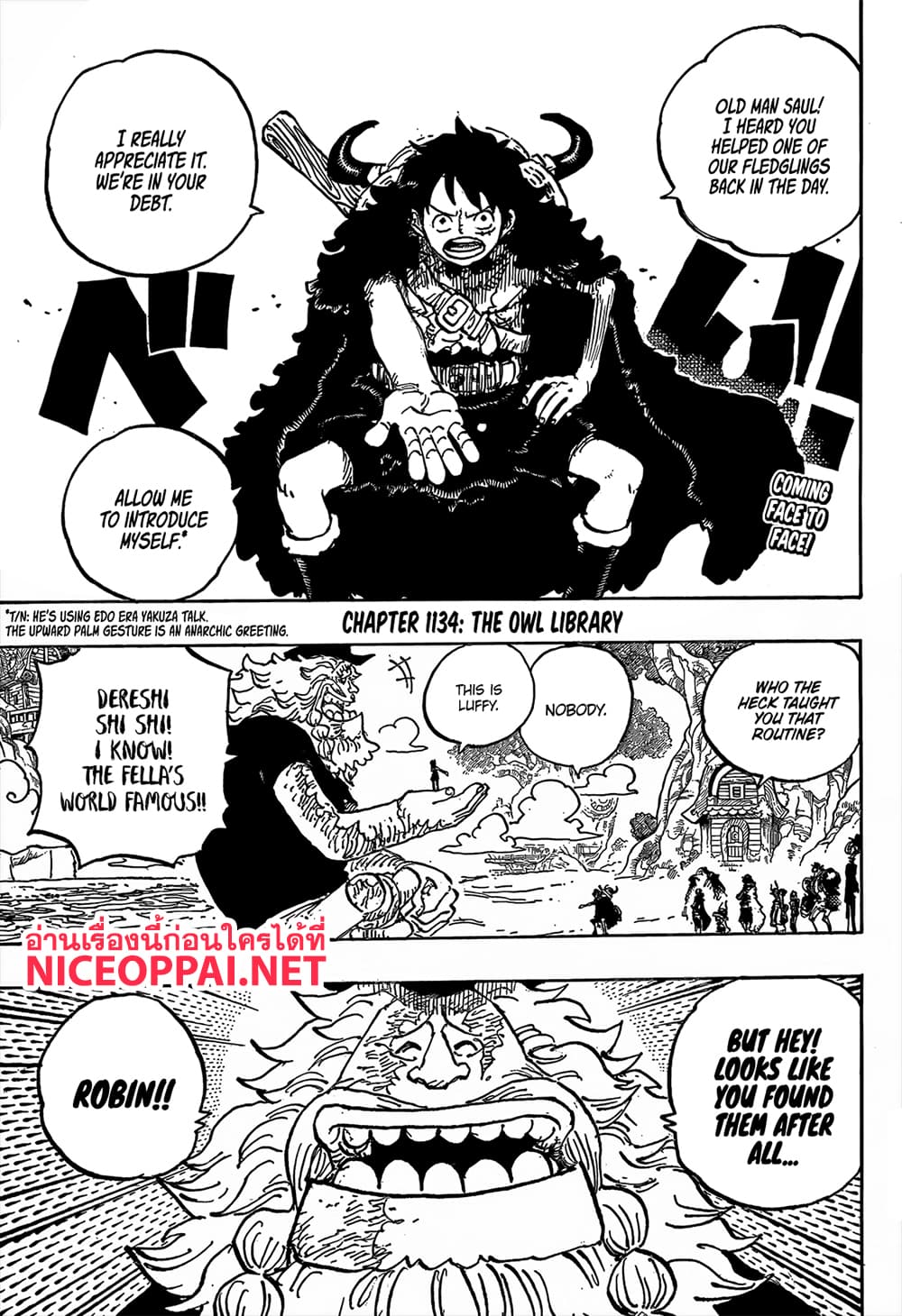 อ่านการ์ตูน One Piece 1134 (ENG) ภาพที่ 3