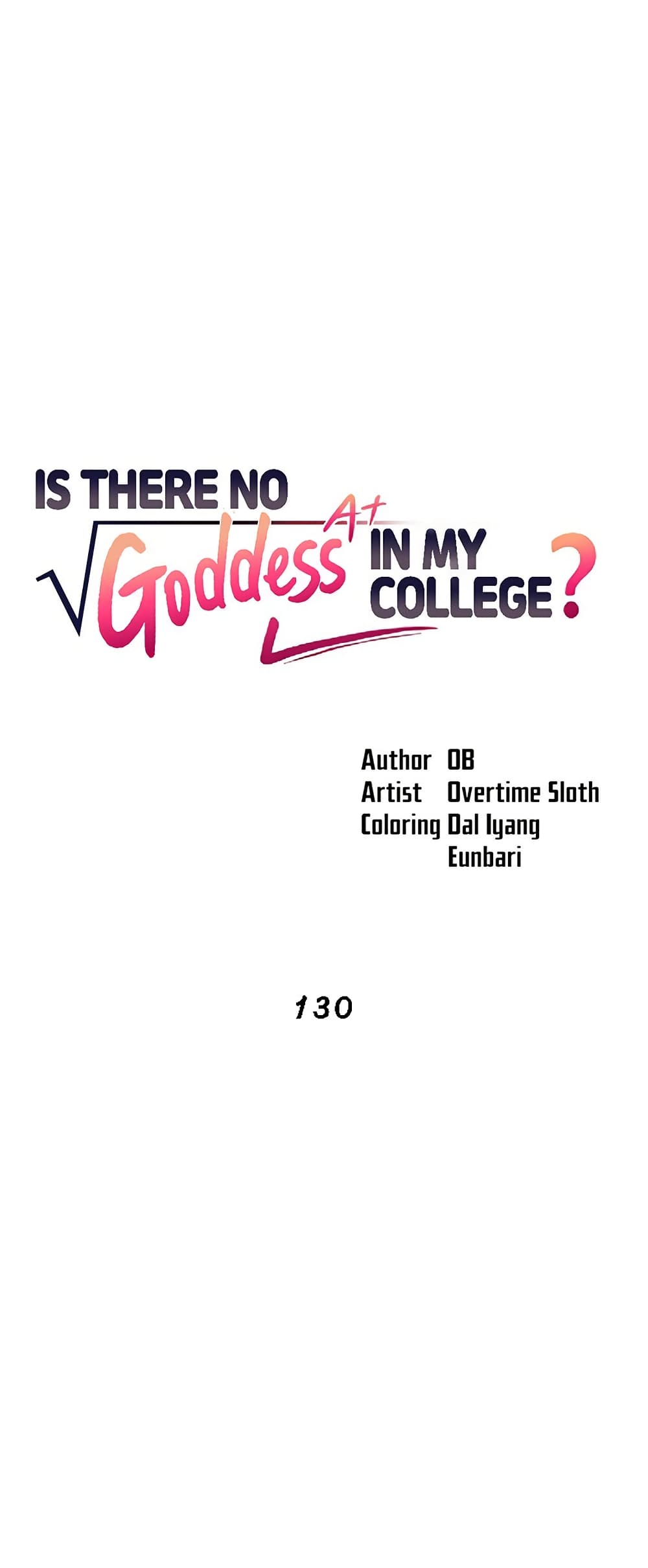 อ่านการ์ตูน Is There No Goddess in My College? 130 ภาพที่ 2